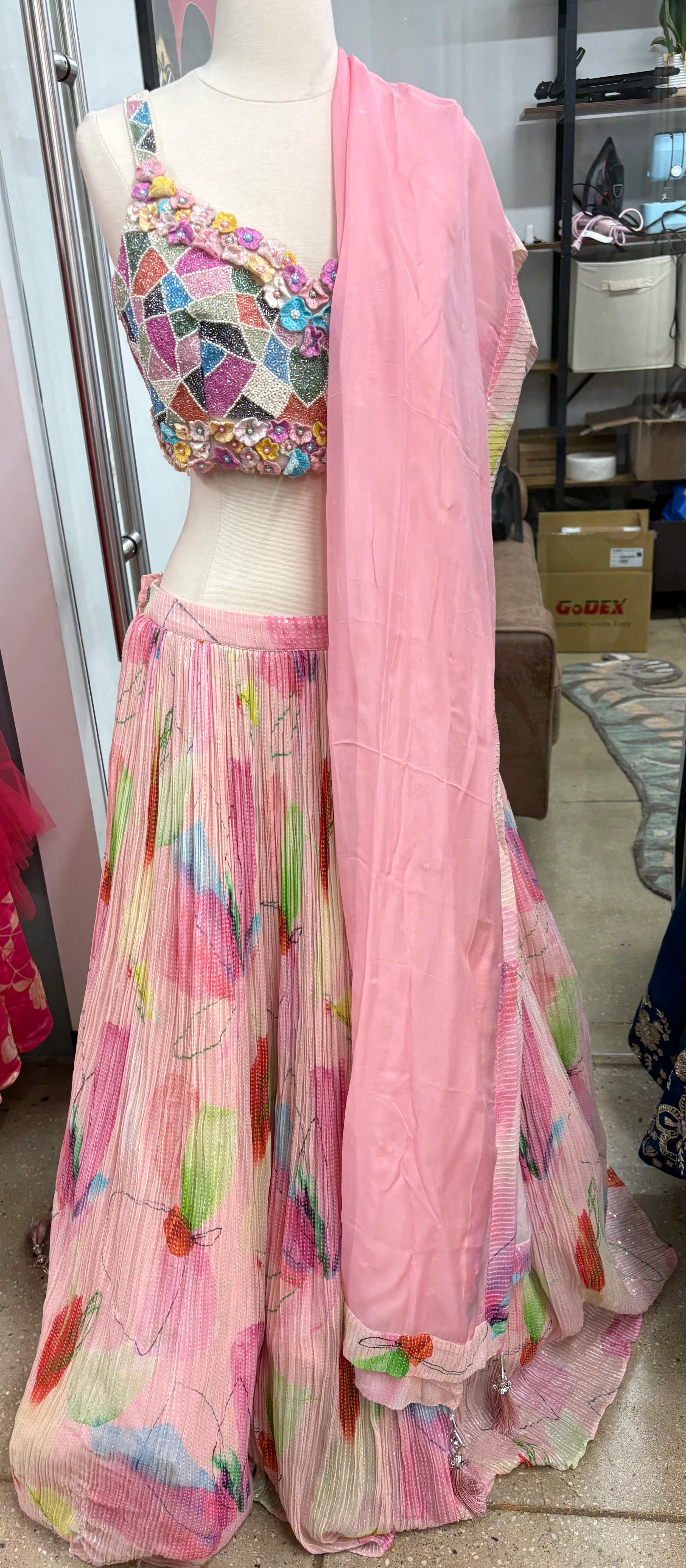 Image 2 of Pink Bridal Attire by Custom / Other