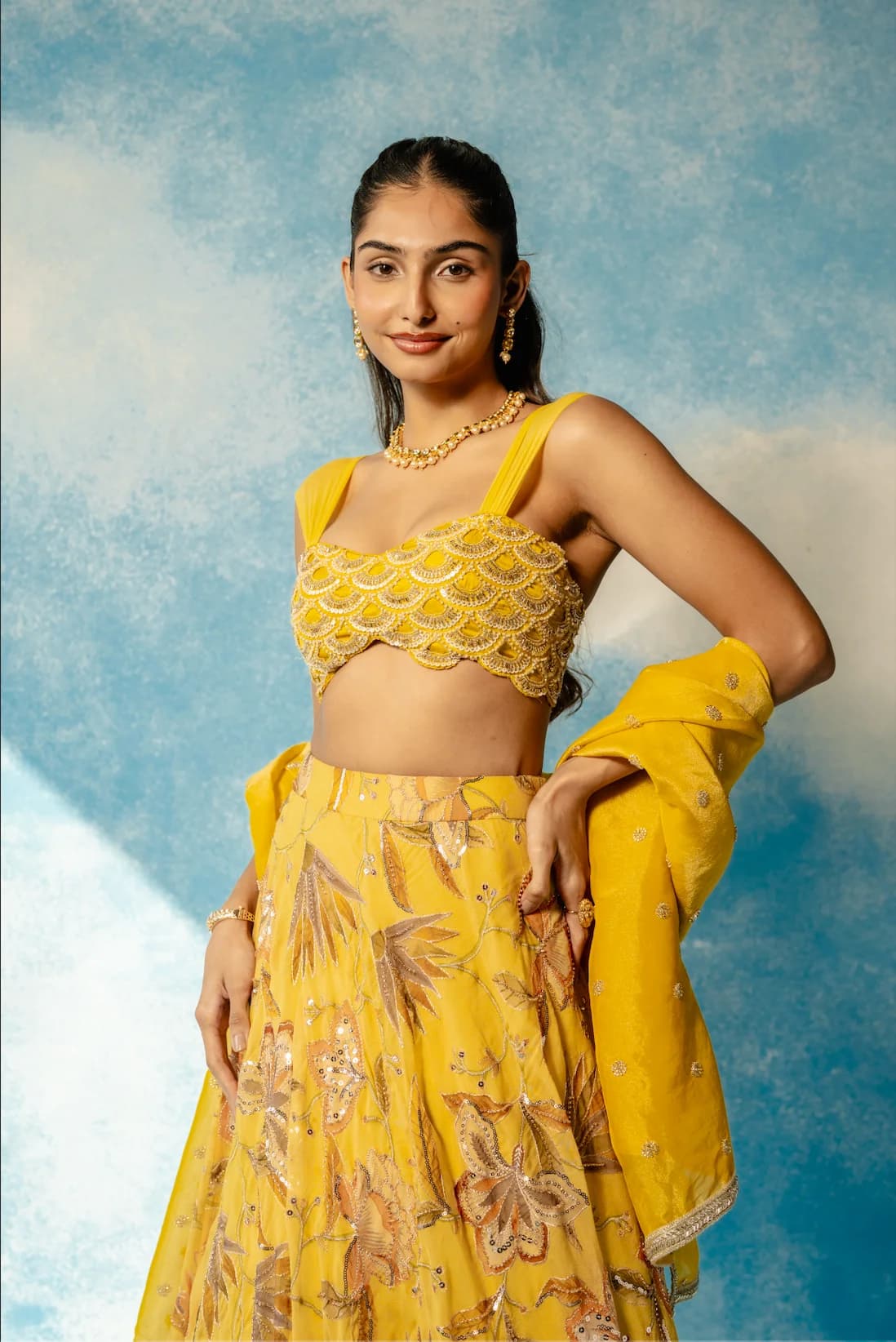 Image 2 of Aayka (XS) - Alia Lengha