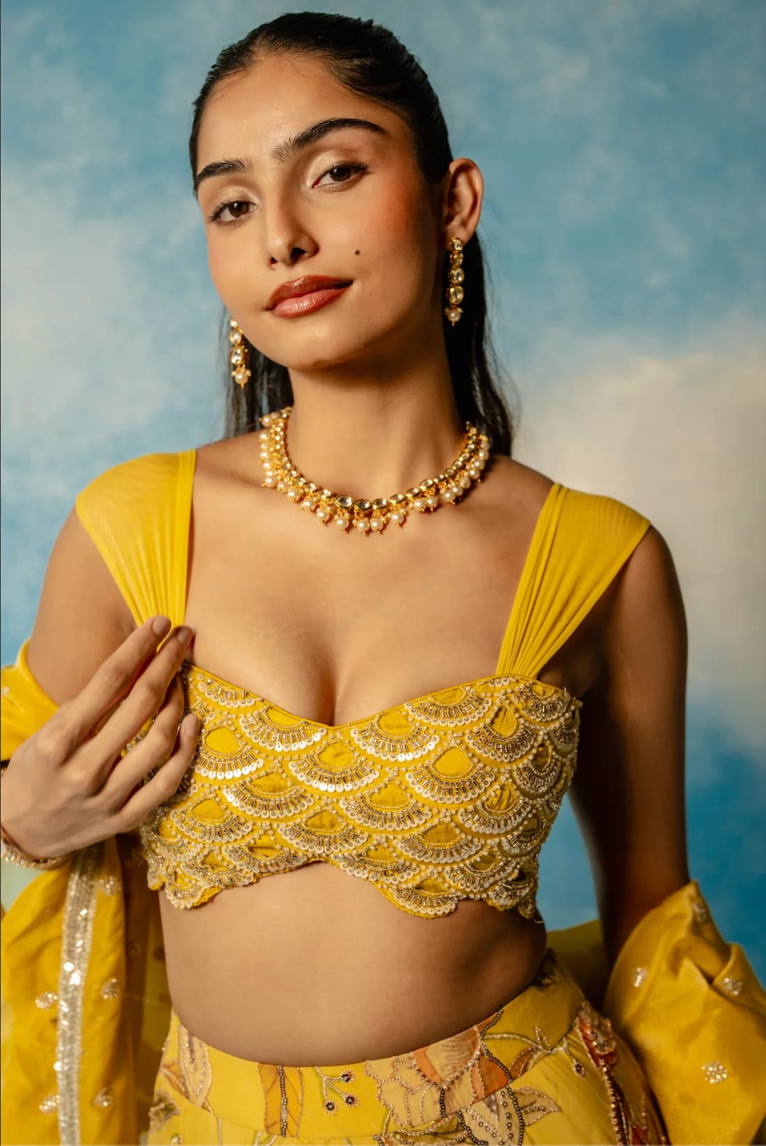 Image 3 of Aayka (XS) - Alia Lengha