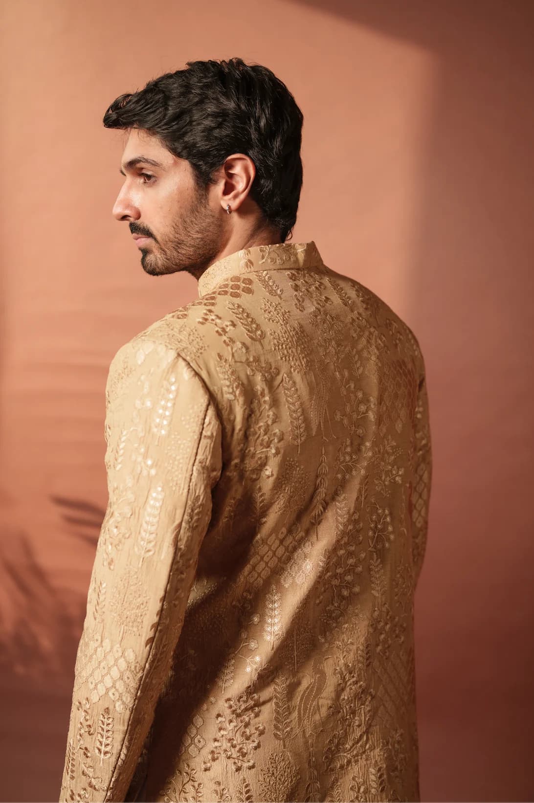Image 5 of Aayka (XL) - Aditya Sherwani (Beige)