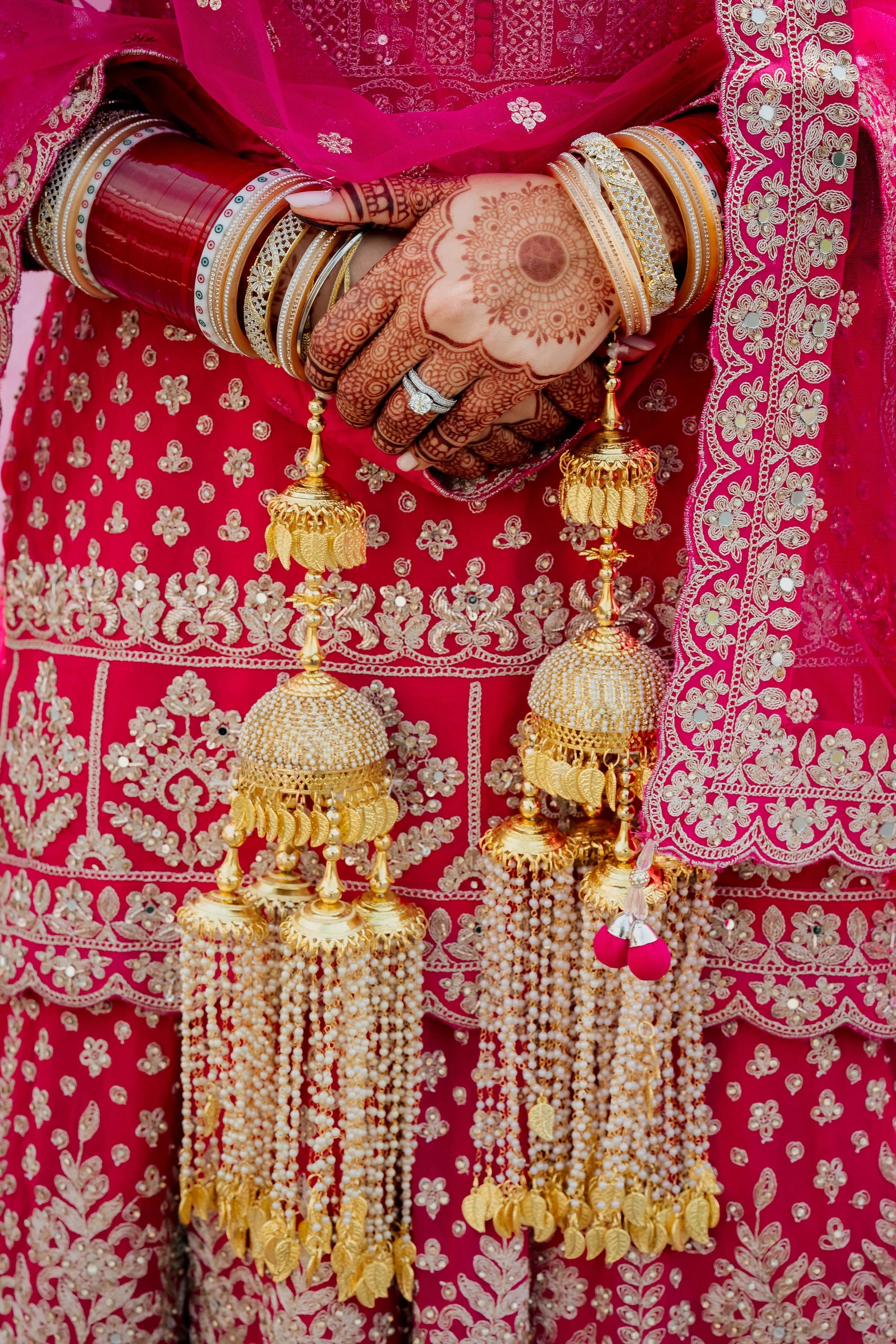 Image 3 of Pink Lehenga by Custom / Other