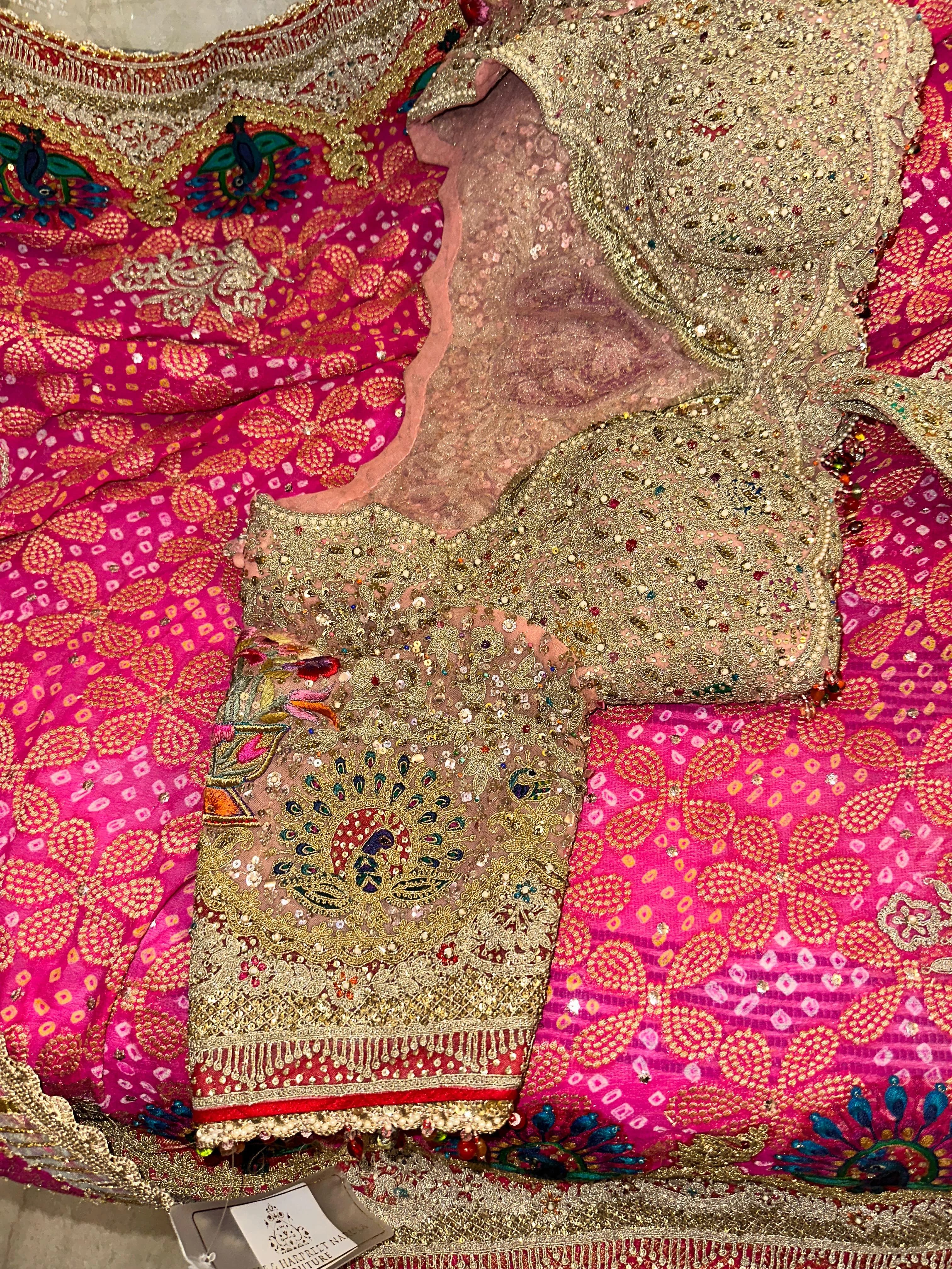 Image 2 of Pink Lehenga by Custom / Other