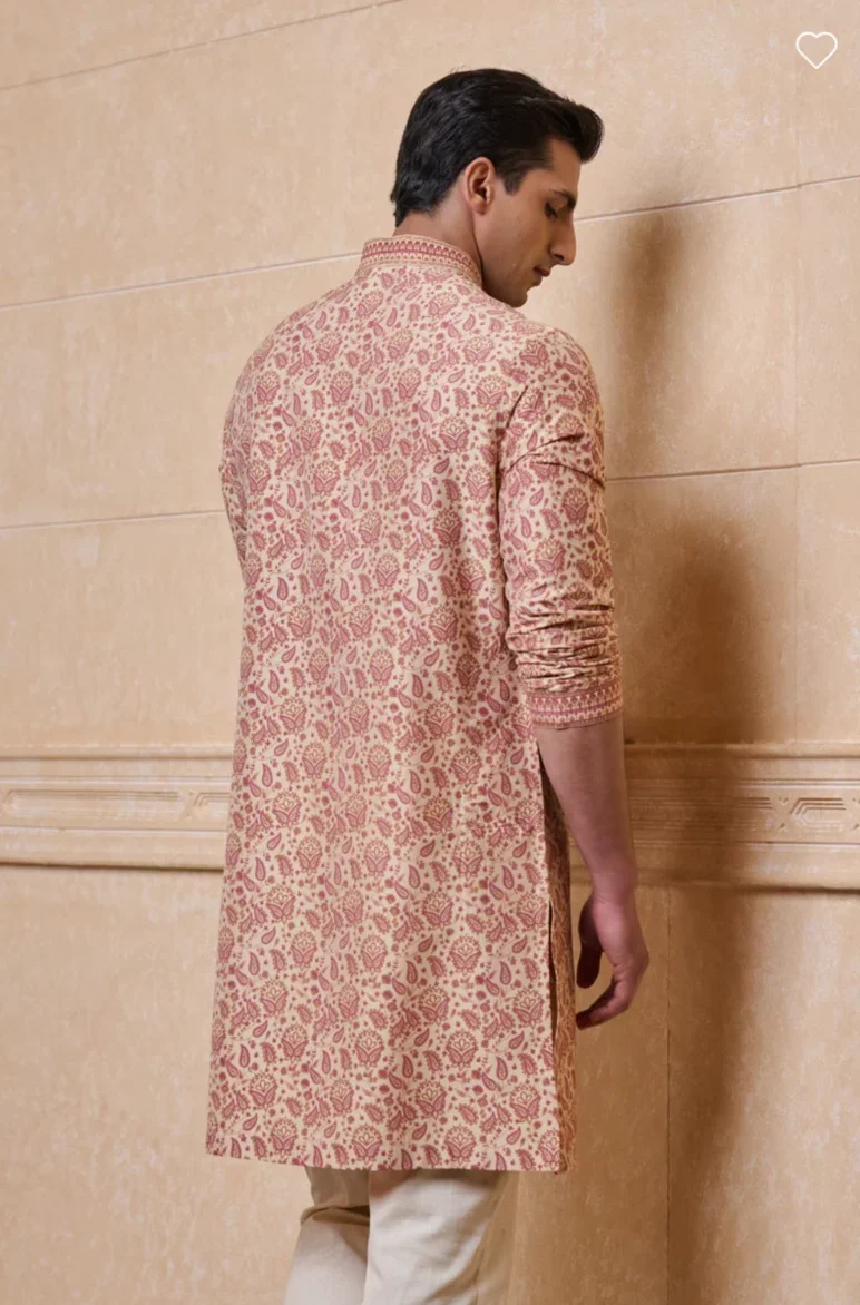 Image 2 of Pink Kurta by Custom / Other