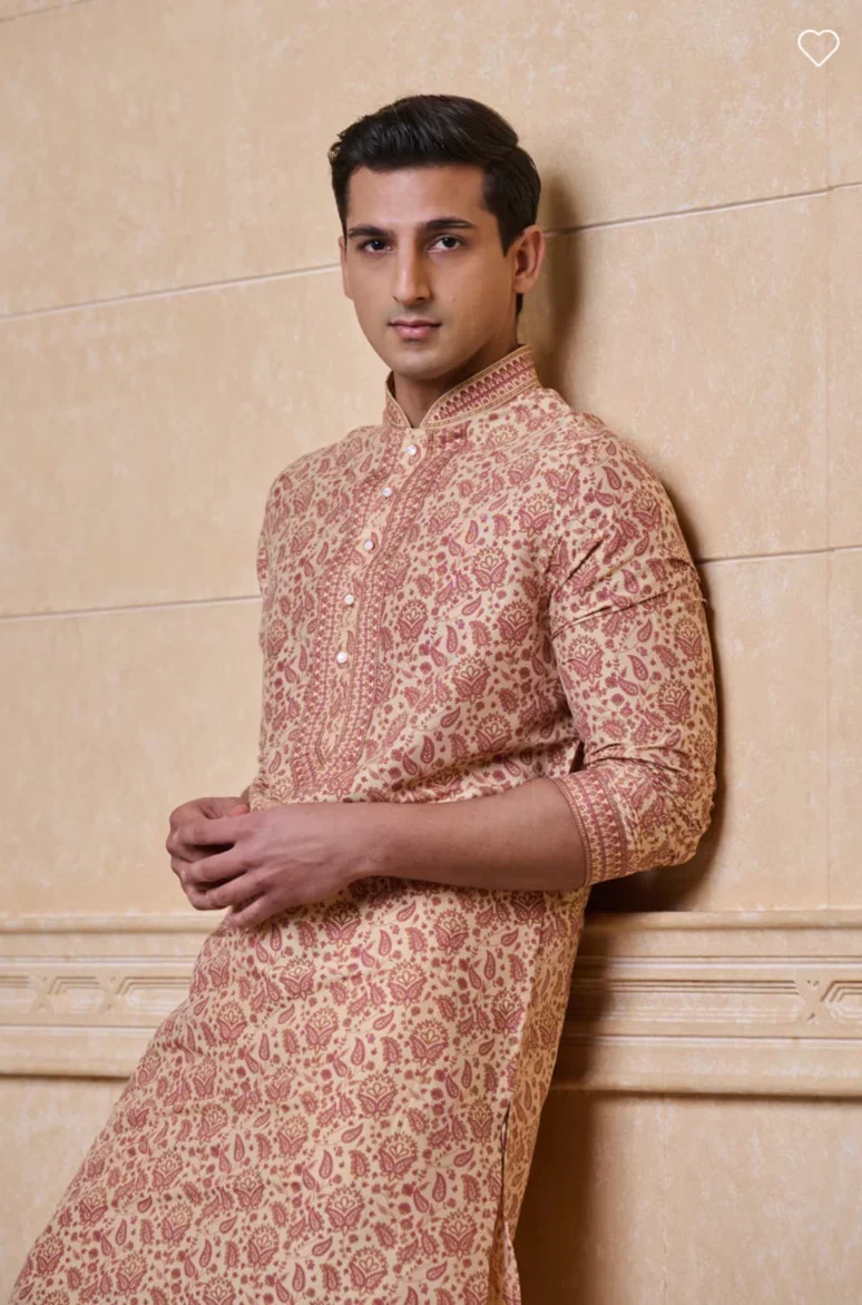 Image 3 of Pink Kurta by Custom / Other