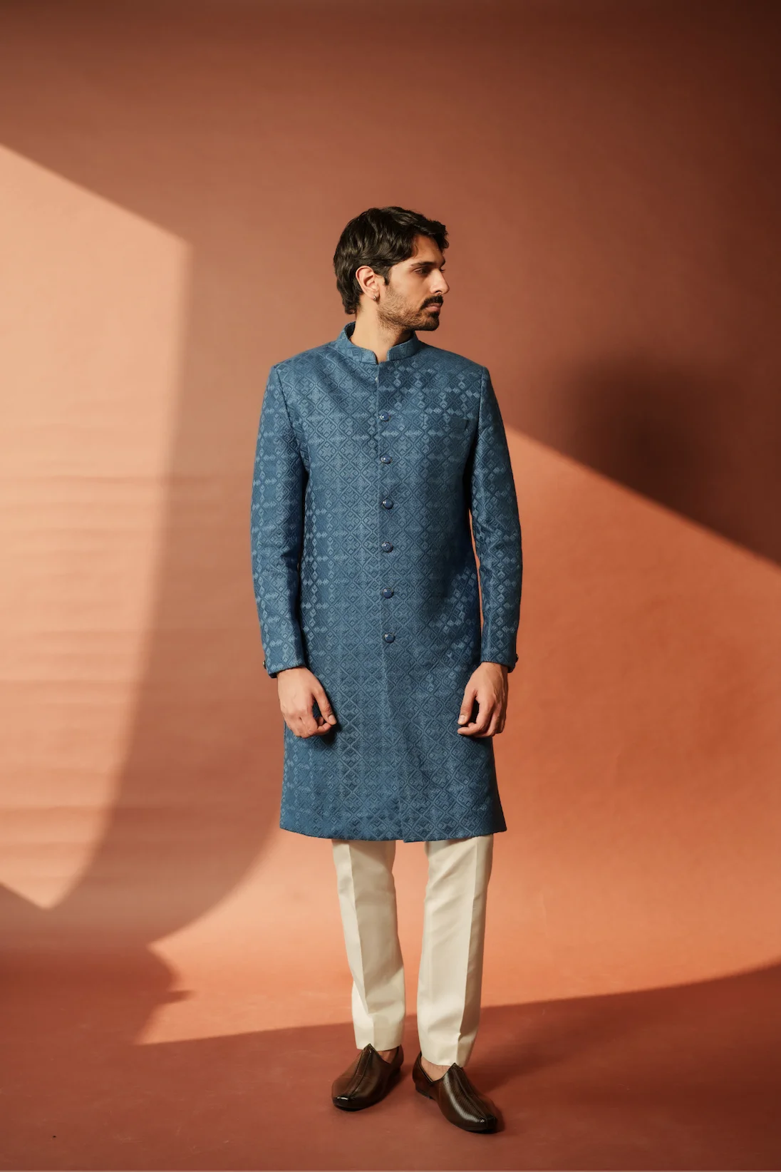 Aayka - Nasir Sherwani (Royal Blue)
