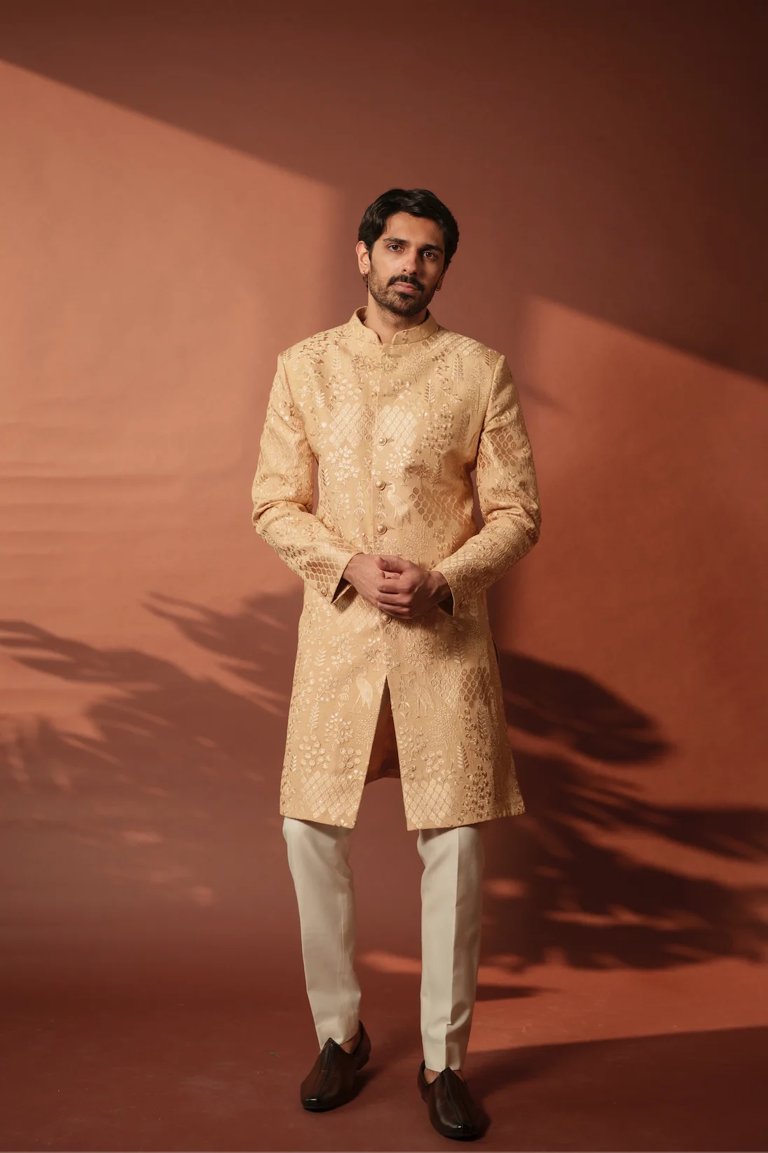 Aayka - Aditya Sherwani (Beige)